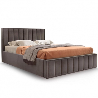 Кровать двухспальная Вена Мора коричневый 160