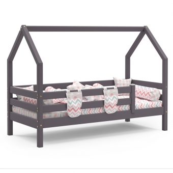 Кровать с надстройкой "Соня" (с ламелями) лаванда